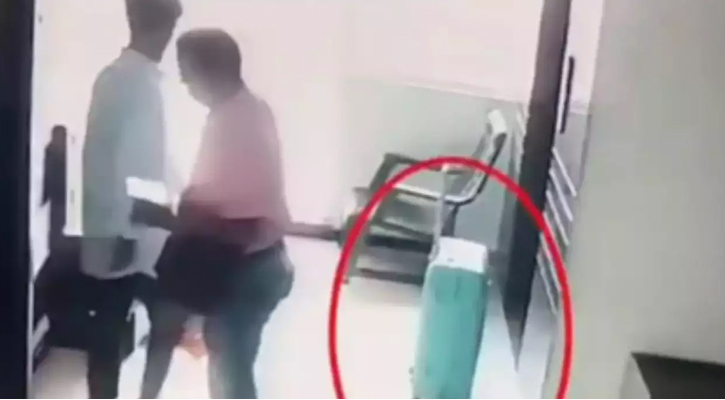 ভিডিও ফুটেজে দেখা গেল স্যুটকেসসহ এমপি আনারের ‘দুই কিলার’